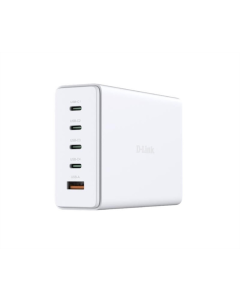 Зарядное устройство D-Link DCF-241 240 Вт GaN 4xUSB-C, 1xUSB-A Белый (белый)