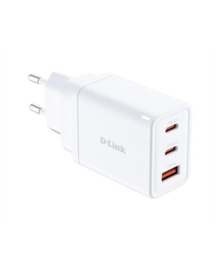 Зарядное устройство D-Link DCP-651 65 Вт GaN 2xUSB-C, 1xUSB-A Белый (белый)