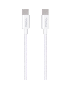 Зарядний пристрій Gelius Stratus GP-HC068 45W (1Type-C+1USB-A) + кабель Gelius iCable Білий (White)