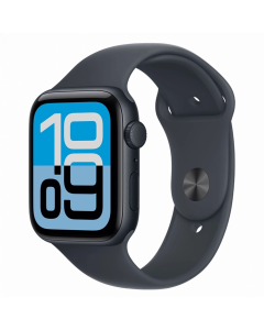 Смарт-годинник Apple Watch SE 3 GPS 44mm Midnight Alu. Case w. Midnight S. Band - M/L (MEHQ4)