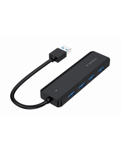 USB хаб Gembird 4 порта USB 3.1 (UHB-U3P4P-02) Черный (Black)
