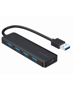 USB хаб Gembird 4 порта USB 3.1 (UHB-U3P4P-02) Черный (Black)