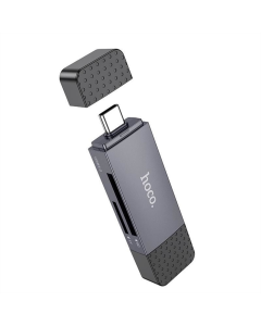 Кардрідер Hoco HB45 Spirit 2-in-1 USB-USB Type-C 3.0 Чорний (Black)
