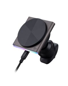 Автодержатель Proove Neostorm QI2 15W с беспроводной зарядкой Серый (Grey)