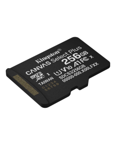 Карта памяти MicroSDXC Kingston Canvas Select Plus 256GB UHS-I Class 10 R150MB/s + SD-адаптер (SDCS3/256GB)