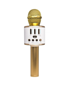 Караоке микрофон-колонка Q88 Золотой (Gold)