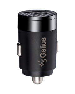 Автомобільний зарядний пристрій Gelius Inch Twix GP-CC010 USB+Type-C QC/PD (35 W) Чорний (Black)