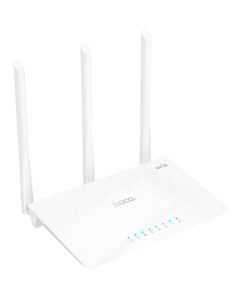 Wi-Fi роутер Hoco HI30 WiFi4 Белый (белый)