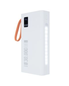 PowerBank 30000 мАг Пауэр Вэй QC30S 22.5 Вт Белый (White)