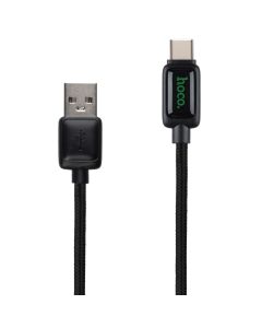 USB кабель Hoco U146 Type-C Чорний (Black)