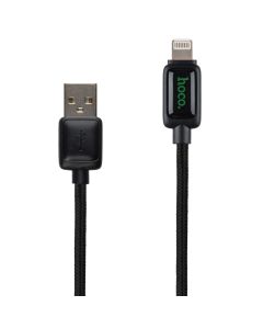 USB-кабель Hoco U146 Lightning Черный (Black)