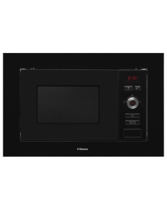 Мікрохвильова піч вбудована Hansa AMM20BESH Чорна (Black)