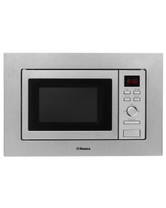 Мікрохвильова піч вбудована Hansa AMM20BEXH Сіра (Grey)