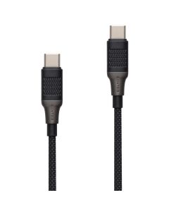 USB кабель Senteo SM-04 EPLOSID Type-C to Type-C 60W 1м Чорний (Black)