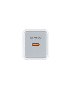 Зарядний пристрій Senteo Z-16C 1Type-C PD 30W + кабель Type-C to Type-C Білий (White)