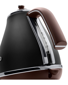 Електрочайник Delonghi KBOV 2001.BK Чорний (Black)