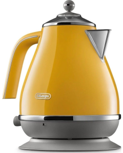 Електрочайник Delonghi KBOC 2001.Y Жовтий (Yellow)