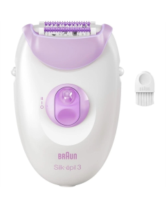 Епілятор Braun SE 3-000 Білий Рожевий (White Pink)