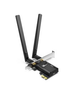Wi-Fi адаптер TP-Link Archer TX55E AX3000, PCI-Express x1, BT5.2 Чорний (Black)