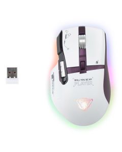 Миша бездротова Jedel GWH-101 RGB Біла (White)