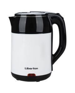 Електрочайник Liberton LEK-6825 Чорний Білий (Black White)