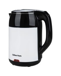 Електрочайник Liberton LEK-6825 Чорний Білий (Black White)