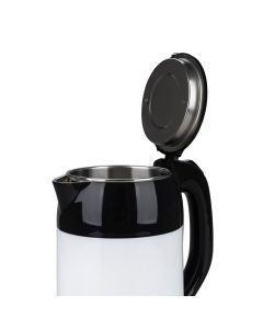 Електрочайник Liberton LEK-6825 Чорний Білий (Black White)