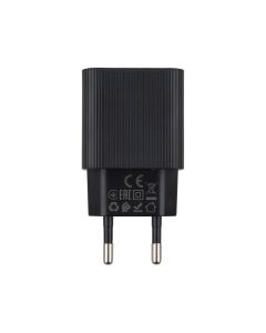 Зарядное устройство Hoco CS83A Excellent с цифровым дисплеем 1USB+1Type-C PD/QC 20W Черное (Black)