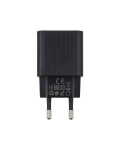 Зарядное устройство Hoco CS84A Excellent с цифровым дисплеем 1USB/1Type-C 30W Черное (Black)