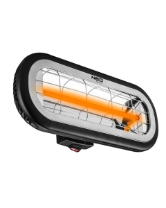 Обігрівач інфрачервоний Neo Tools 90-032 Чорний (Black)