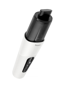 Портативный пылесос Hoco ZP16 Wave для автомобиля Белый Черный (Белый Черный)