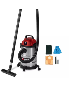 Пилосос професійний Einhell TC-VC 2045 S 900Вт Срібний Червоний (Silver Red)