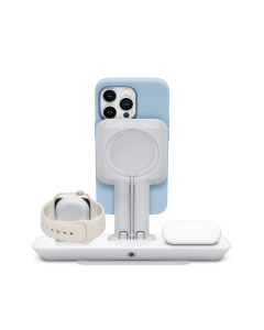 Зарядний пристрій бездротовий Mophie 3-in-1 stand for MagSafe Charger (HQ342)