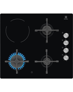 Варильна поверхня Electrolux EGE6182NOK Чорна (Black)