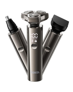 Электробритва Hoco HP36 3 в 1 бритва и триммер 600 Серебро (Silver)
