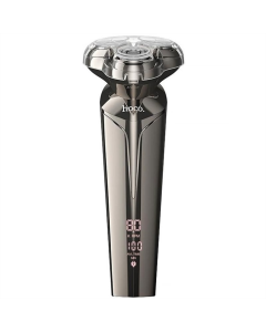 Электробритва портативная Hoco HP39 с тремя головками. Цвет - серебро.