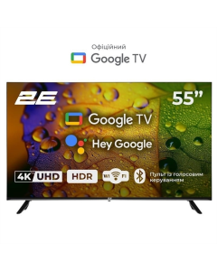 Телевизор 2E 2E-55A07K Черный (Black)