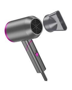 Фен Hoco HP13 Plus гарячий і холодний повітря Срібний (Silver)