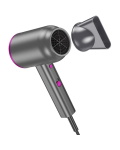 Фен Hoco HP13 гарячий і холодний повітря Срібний (Silver)