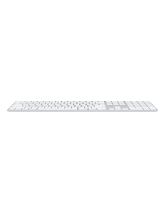 Клавіатура Apple Magic Keyboard with Touch ID and Numeric Keypad for Mac with Apple silicon USB-C White Keys (MXK73) D/A