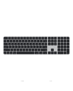 Клавиатура Apple Magic Keyboard с сенсорной панелью Touch ID и цифровой клавиатурой для Mac с процессором Apple silicon USB-C черного цвета (MXK83)