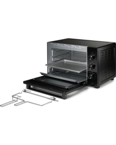 Електропіч Hisense HOM45M Чорна (Black)