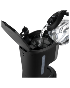 Кавоварка крапельна Sencor SCE 3700BK Чорна Сіра (Black Grey)