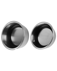 Кавоварка ріжкова Ergo CE7700 Чорна Срібна (Black Silver)