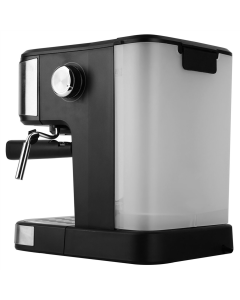 Кавоварка ріжкова Ergo CE7700 Чорна Срібна (Black Silver)