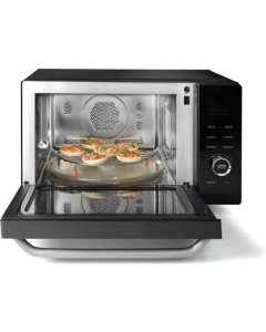 Мікрохвильова піч Hisense H30MOBS10HC Чорна (Black)