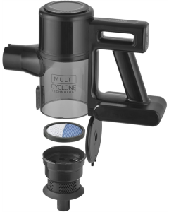 Пилосос акумуляторний Sencor SVC7221BK Чорний (Black)