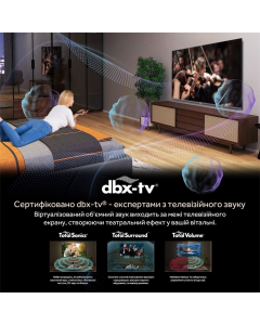 Телевізор Haier H70K801UG Чорний (Black)