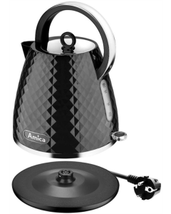 Електрочайник Amica KF3030 Чорний (Black)