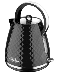 Електрочайник Amica KF3030 Чорний (Black)